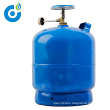 Nigeria 5kg Gas Bottle for Burners LPG 5kg Cylinders Customizable Colors Cooking Tank